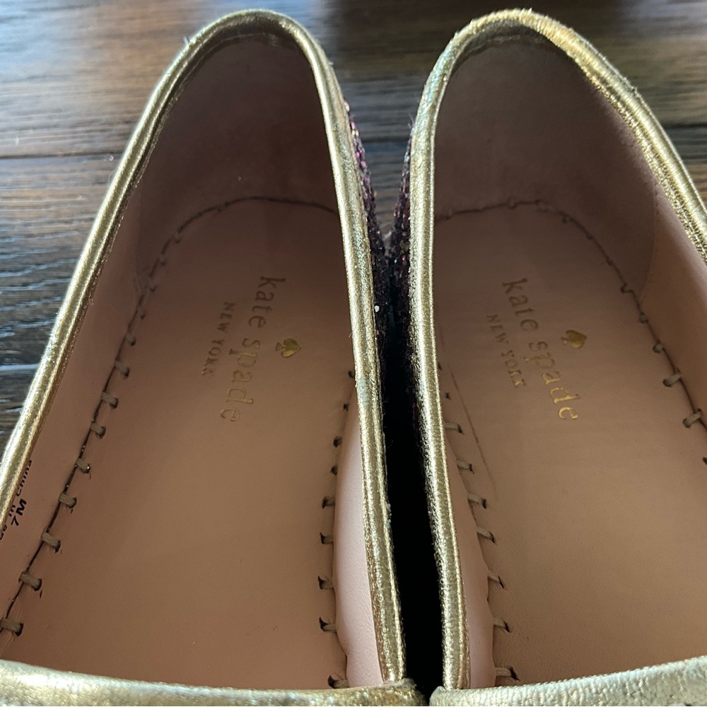 Price Drop 🎉Kate Spade Glitter Espadrille’s - Picture 7 of 9